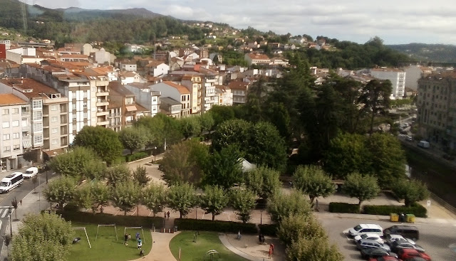 A alameda Castelao desde o viaduto de Pontevedra. Foto: J. Migueles