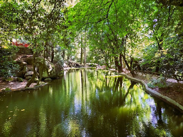 Lago Parco Santuario Bom Jesus Monte Braga