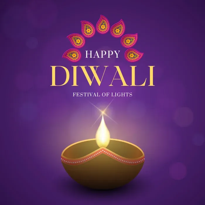 Happy Diwali 2023 Diya Latest Image