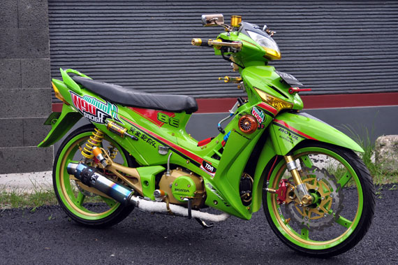 Modifikasi Supra X 125 ~ Chelsea , Komputer , Modifikasi 