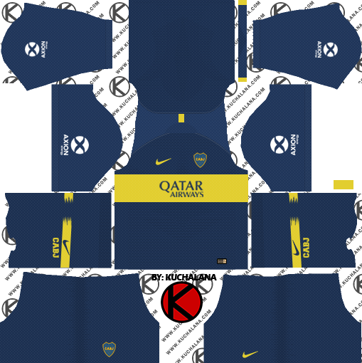 Boca Juniors 201819 Kit Dream League Soccer Kits Kuchalana