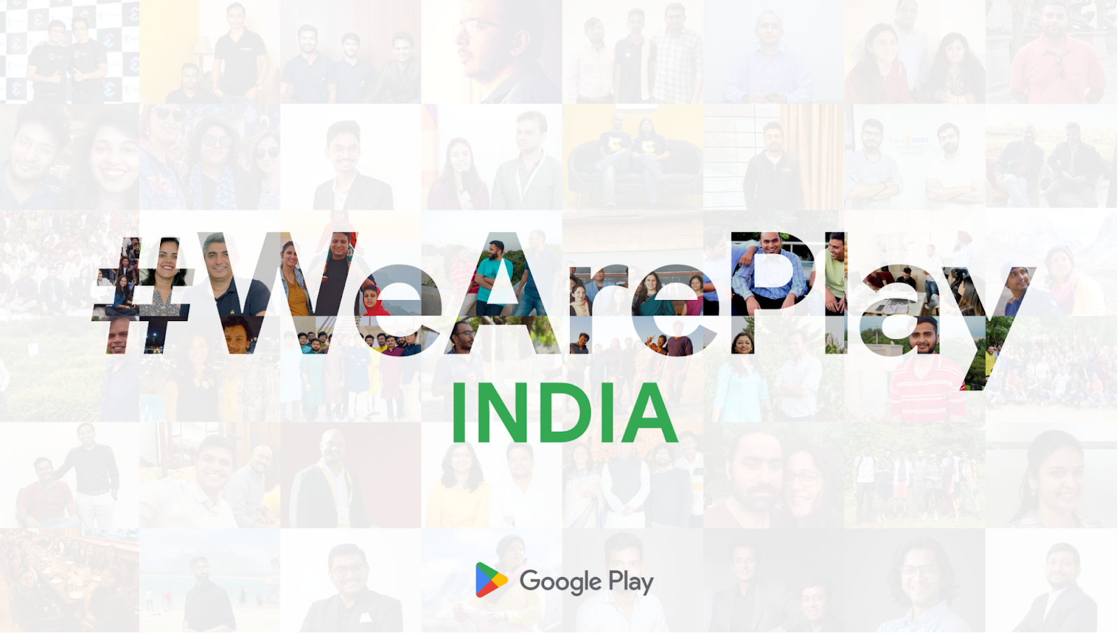 Launching new #WeArePlay tales from India