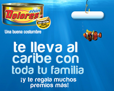 premios viaje al caribe para toda tu familia con todo incluido, laptops, pantallas planas, vales de compra para autoservicios promocion atun Dolores y Mazatún te llevan al Caribe Mexico 2011