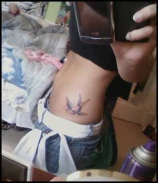 Tattoo On Hip Bone. Top Hip And Side Tattoos