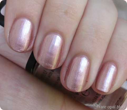 Essence Cosmetics Rose Gold nail polish Bloggers' Beauty Secrets in Hello Beautiful! by Beauty Palmira