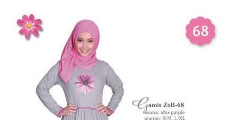  Desain  Baju Muslim Gamis  Lebaran untuk Anak Muda Terkini 