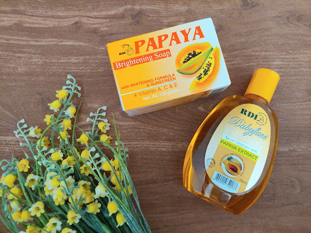 RDL Sabun Papaya dan RDL Facial Cleanser Papaya