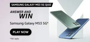 Samsung Galaxy M53 5g quiz