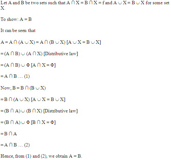 Solutions Class 11 Maths Chapter-1 (Sets)Miscellaneous Exercise
