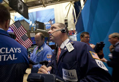 Stocks turn lower