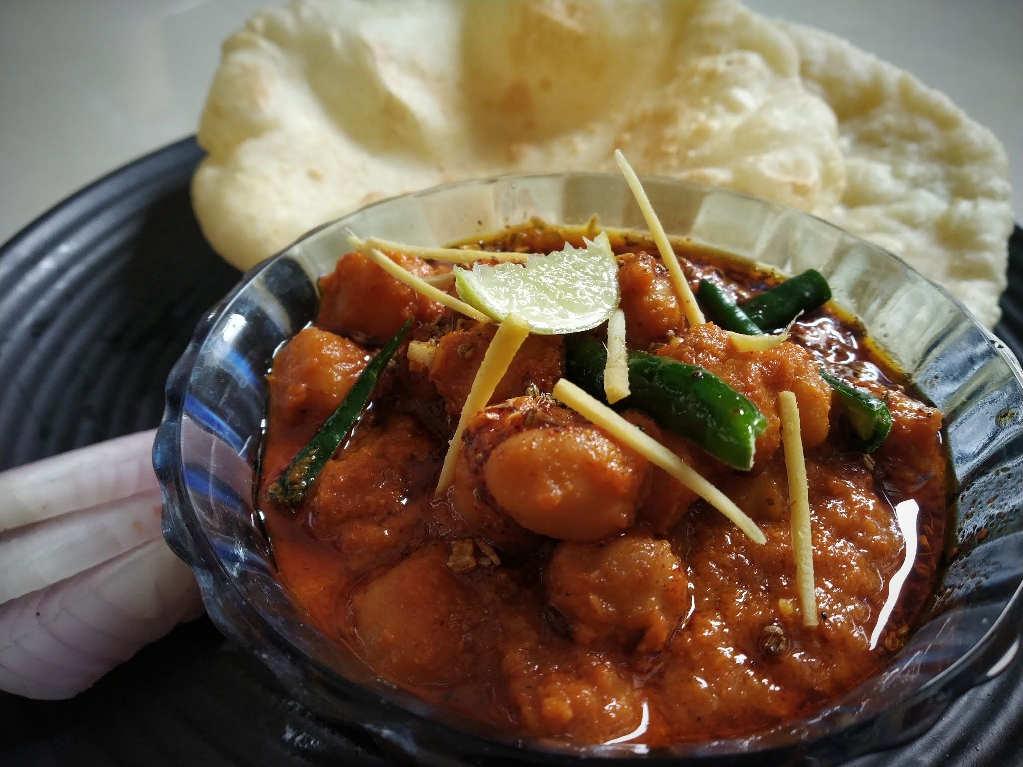 Panjabi style Chole bhature