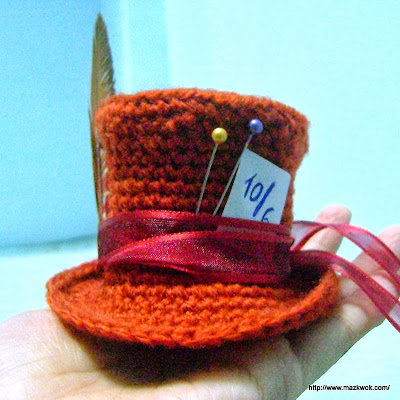 crochet mad hatter hat