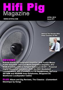 Hifi Pig Magazine 17 - April 2015 | TRUE PDF | Mensile | Hi-Fi | Elettronica | Impianti
At Hifi Pig we snoofle out the latest hifi and audio news so you don't have to. We'll include news of the latest shows and the latest hifi and audiophile audio product releases from around the world.
If you are an audiophile addict, hi fi Junkie, or just have a passing interest in hifi and audio then you are in the right place.
We review loudspeakers, turntables, arms and cartridges, CD players, amplifiers and pre-amplifiers, phono stages, DACs, Headphones, hifi cables and audiophile accessories. If you think there's something we need to review then let us know and we'll do our best! Our reviews will help you choose what hi fi is the best hifi for you and help you decide which hifi is best to avoid. We understand that taste hifi systems and music is personal and we strongly suggest you visit your hifi dealer and request a home demonstration if possible.
Our reviewers are all hifi enthusiasts and audiophiles with a great deal of experience in a wide range of audio, hi fi, and audiophile products. Of course hifi reviews can only go so far and we know that choosing what hifi to buy can be a difficult, not to mention expensive decision and that's why our hi fi reviews aim to be as informative as possible.
As well as hifi reviews, we also pass comment on aspects of the hifi industry, the audiophile hobby and audio in general. These comments will sometimes be contentious and thought provoking, but we will always try to present our views on hifi and hi fi audio in a balanced and fair manner. You can also give your views on these pages so get stuck in!
Of course your hi fi system (including the best loudspeakers, audiophile cd player, hifi amplifiers, hi fi turntable and what not) is useless unless you have music to play on it - that's what a hifi system is for after all. You'll find our music reviews wide and varied, covering almost every genre of music you can think of.