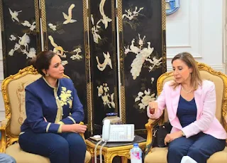 نائب محافظ البحيرة تستقبل الدكتورة نيفين الكيلاني وزيرة الثقافة اليوم