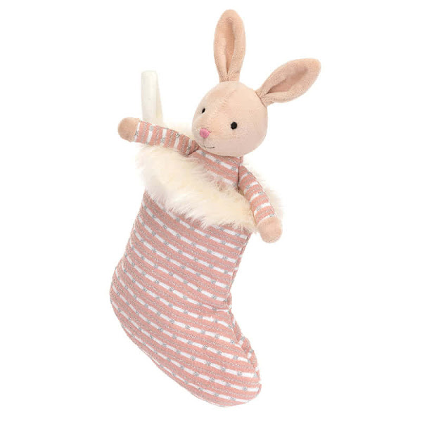 Jellycat Shimmer Stocking Bunny soft toy