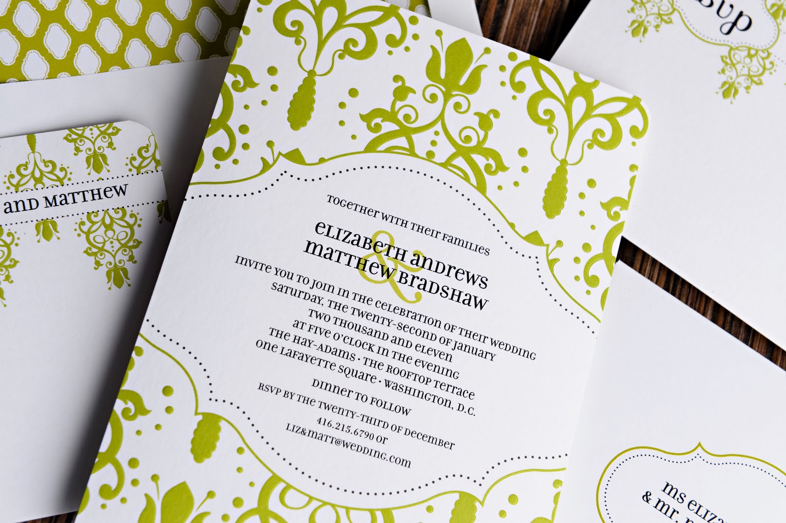 Your Green Wedding Invitations