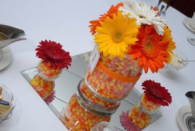 Cheap Wedding Centerpiece on Wedding Centerpiece Designed By Distinctive Occasions For A Fall