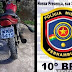 Motocicleta adulterada é apreendida pela polícia militar em Joaquim Nabuco