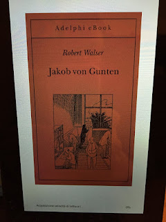 Jakob von Gunten, di Robert Walser