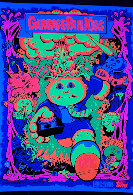 SDCC 2022 Exclusive Atomic Toybox Garbage Pail Kids Blacklight Posters