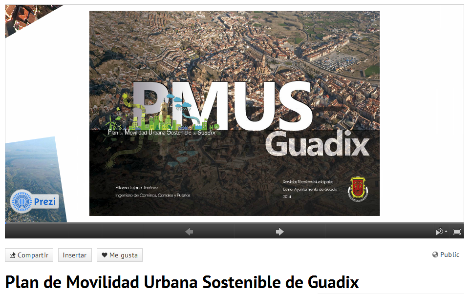 Presentación PMUS Guadix