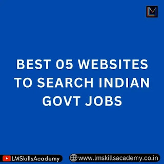 best five websites to search Indian govt jobs