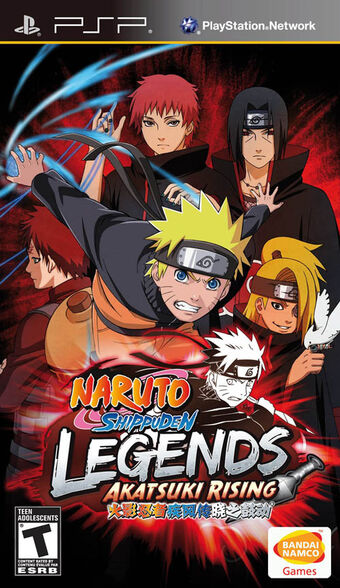 Naruto Shipooden Legends Akatsuki Rising