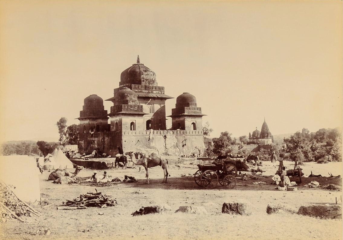 Royal Chhatris (Cenotaphs) of Orchha, Niwari, Madhya Pradesh, India | Rare & Old Vintage Photos (1902)