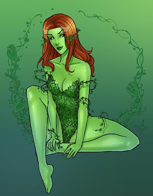 poison ivy comic book character. poison ivy comic costume.