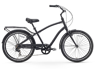 Sixthreezero Men's EVRYjourney Hybrid Cruiser Bike, matte black, image, review features & specifications