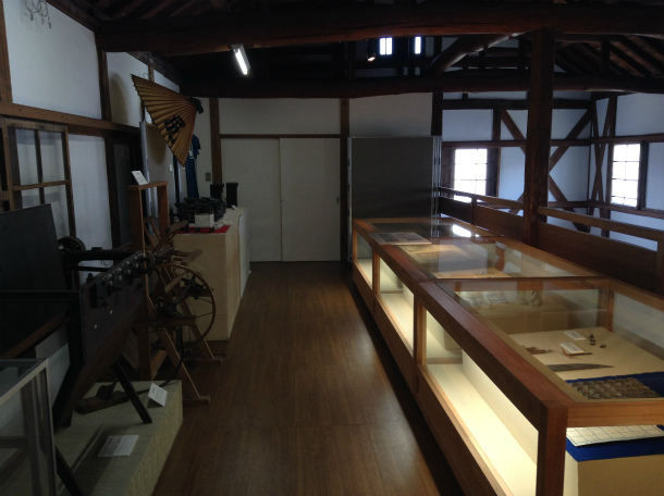 須坂ふれあい館まゆぐら展示　製糸の道具