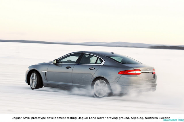Photo Gallery: Jaguar Presents All-Wheel Drive Versions of 2013 On The Road