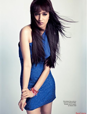 Shraddha Kapoor on Elle Magazine India