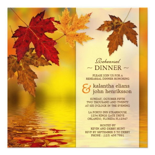 Autumn Rehearsal Dinner Invitations6