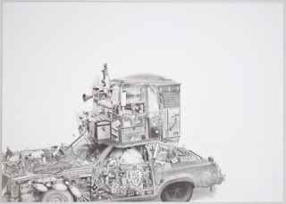 Duke Drawing Art Car by Eric Carlos Bertrand
