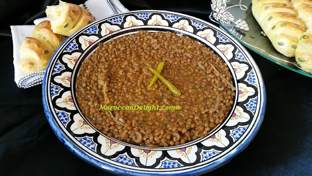  Moroccan Lentils