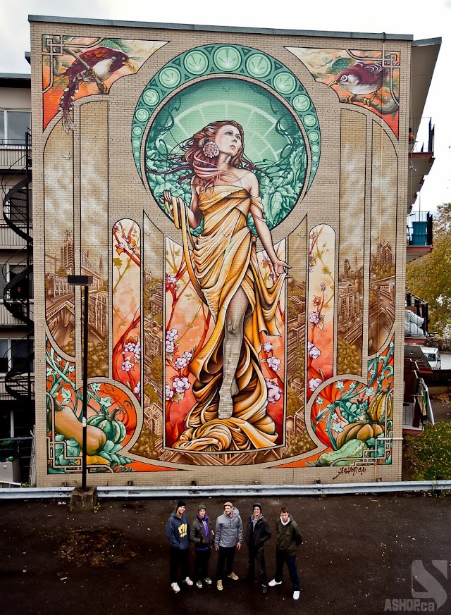 “Our Lady of Grace” by A’shop in Montreal