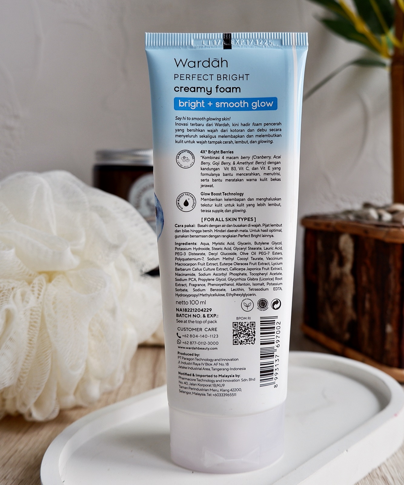 Review Wardah Cleansing Foam