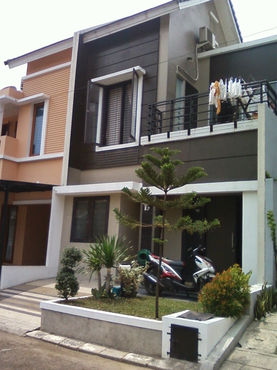 Desain Rumah Minimalis 2 Lantai Luas Tanah 72m2 Wild Country