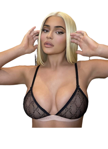 Kylie Jenner shares another eye-popping snap of herself in Gucci bra