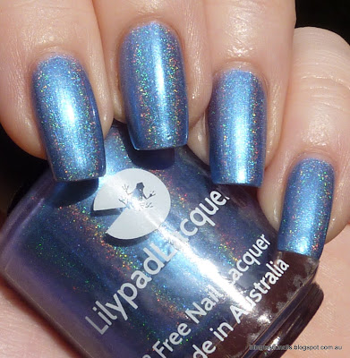 Lilypad Lacquer Periwinkle Twinkle