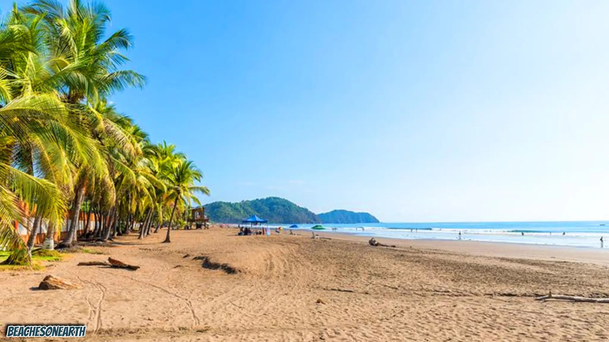 best beaches in costa rica map