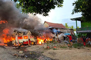 Kebakaran di Wajo Ludeskan Mobil dan Rumah