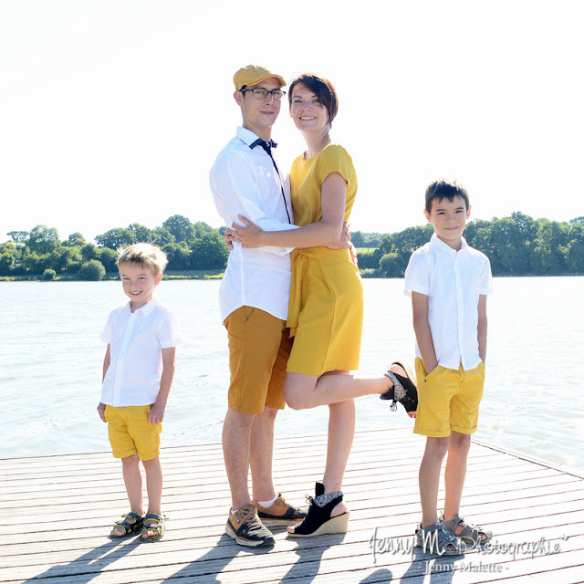 shooting en famille portrait famille en extérieur à moulin papon