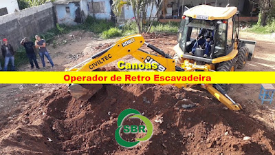 SBR abre vagas para Operador de Retroescavadeira em Canoas
