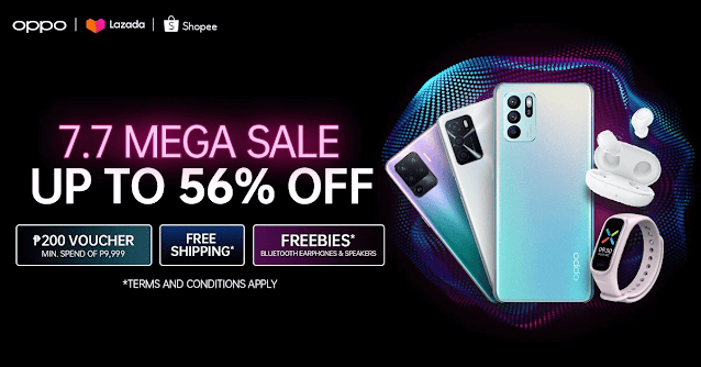 OPPO Shopee Lazada Sale