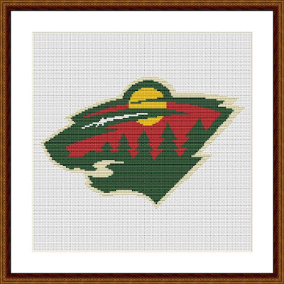 Minnesota Wild cross stitch pattern - Tango Stitch