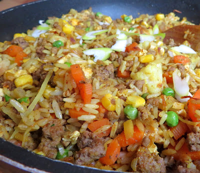 Curried Beef Fried Rice