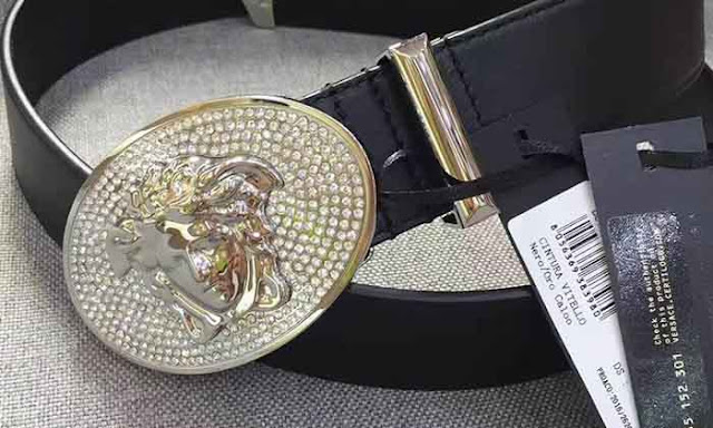 Versace Crystal 3D Medusa Belt, Most Expensive Belts, Expensive Belts Brands, Expensive Belts, Belts