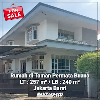 jual rumah second permata buana